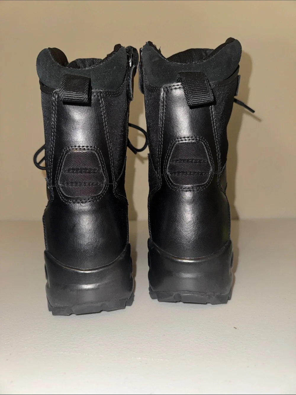 5.11 Tactical Black Lace-Up Duty Boots ortholite soles